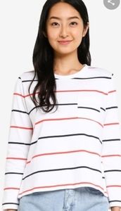 Banana Republic Striped Mariner Skimmer Shirt